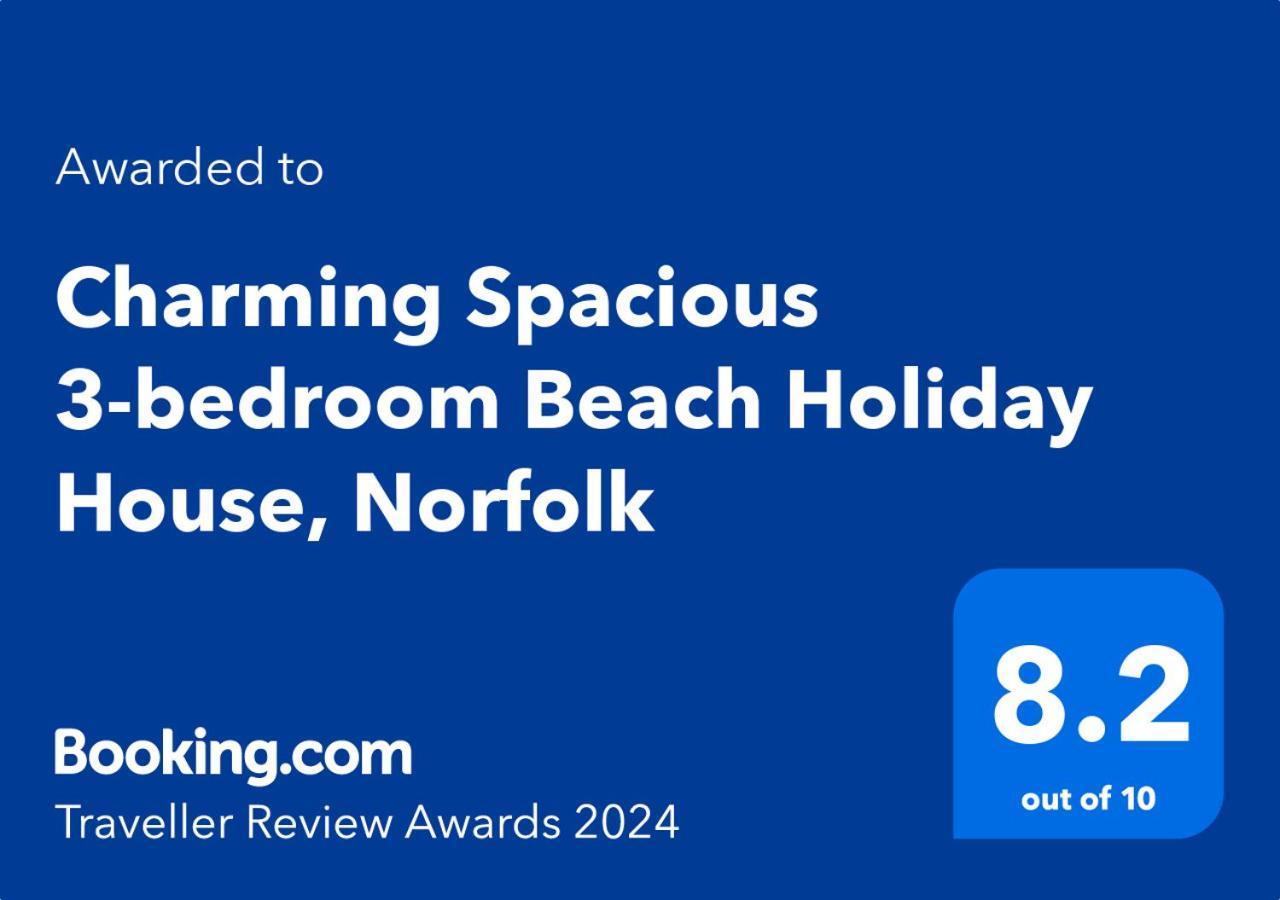 Charming Spacious 3-Bedroom Beach Holiday House, Norfolk Hemsby Ngoại thất bức ảnh